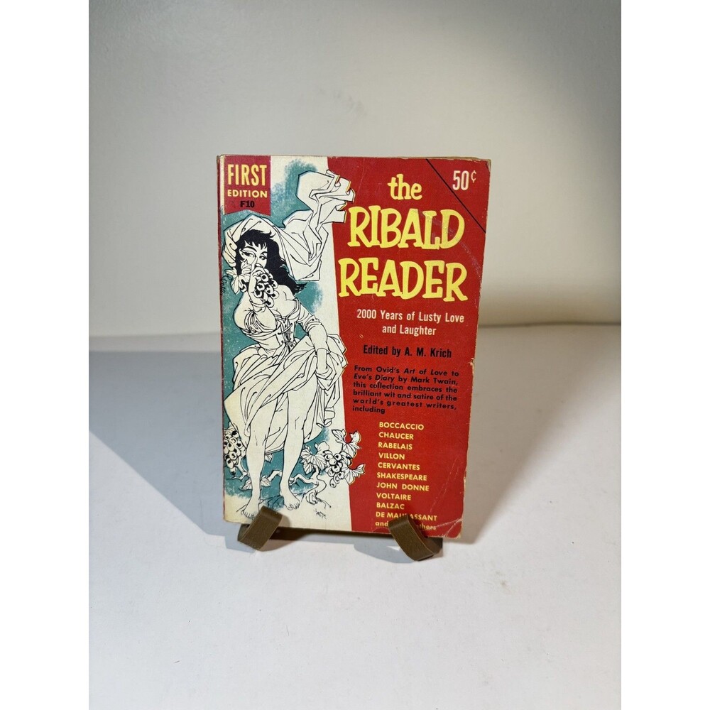 The Ribald Reader ed. A.M. Krich (1954) Dell Paperback 1st edition F10